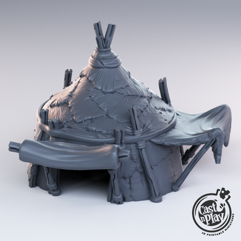 Legion Captain's Tent Scenery for Miniature RPG and Wargaming