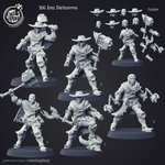 Ares Darksorrow Demon Vampire Hunter for Hire Miniature for Tabletop RPG