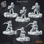 Welbyn the Young Halfling Bard 28mm resin printed miniature perfect for tabletop RPGs