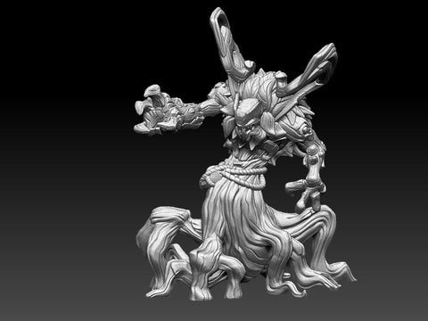 Verdant Sentinels Ent People Miniatures perfect for D&D, Wargaming, TableTop RPGs, and More