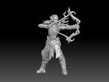 Elf Archer Heroes Miniatures perfect for D&D, Wargaming, TableTop RPGs, and More