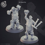 Drunk Orc Tabletop Miniature Perfect for D&D Campaigns and Miniature Wargaming