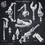 28mm Demon Hunter Weapons for Miniature Kitbashing